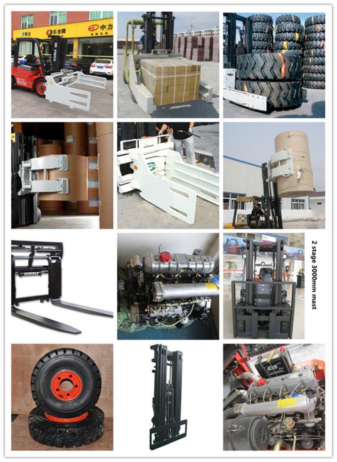 Pulp Bale Clamp Forklift Truck Attachments Long Working Life 4902300mm