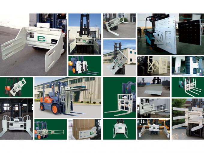 Pull Push Type CASCADE Forklift Clamps 12001450mm Faceplate Width