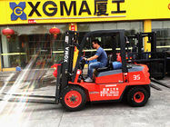 3m Lifting Height Internal Combustion Forklift 2 Stage With High Power AC Motor